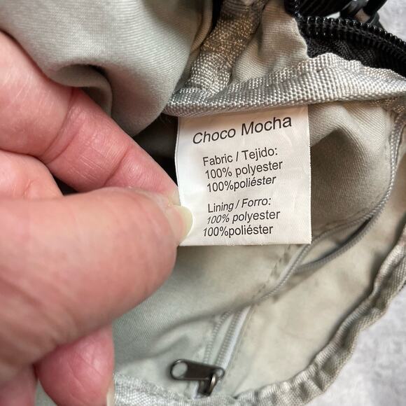 Choco Mocha Daisy Mini Backpack Day Pack Teen Girls Black Shoulder Strap School - Picture 3 of 11